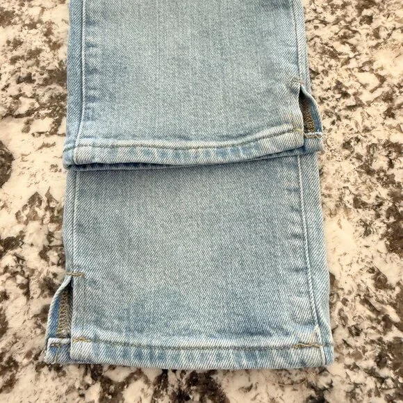 Frame Jeans Womens 25 Light Wash Le High Straight Sustainable Denim - Picture 3 of 8